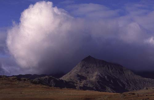 Crib Goch cloudscape